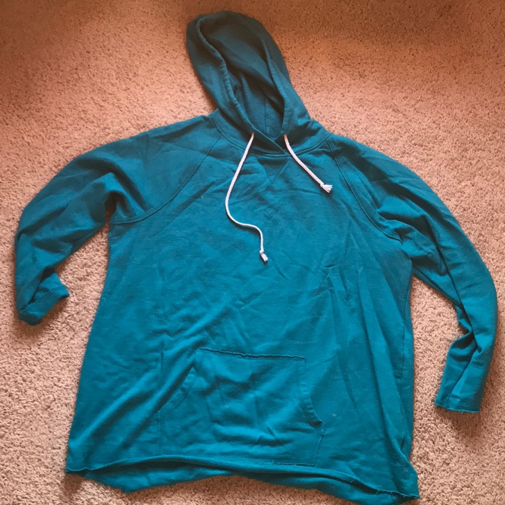Maternity hooded sweatshirt